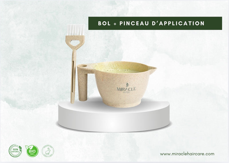 Bol + pinceau d’application