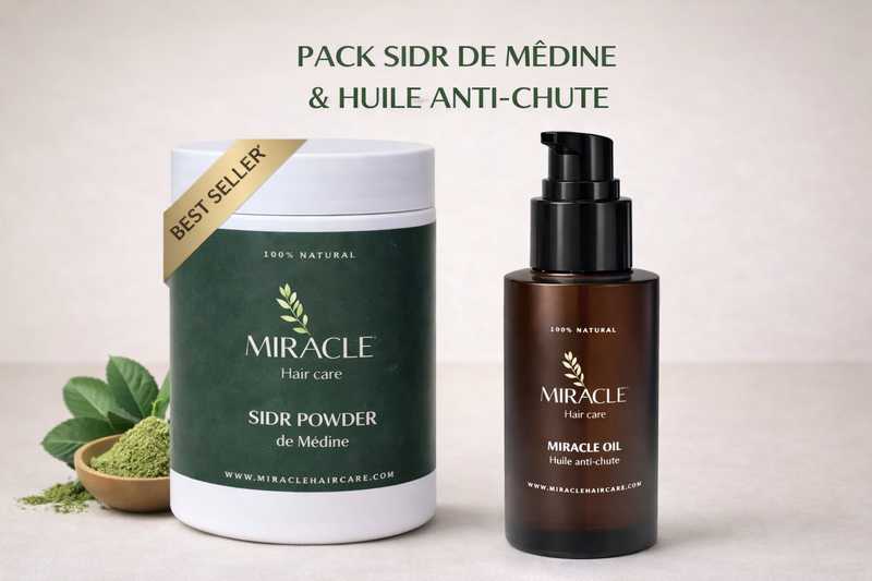 Pack pousse Sidr de Medine et Huile anti chute Miracle