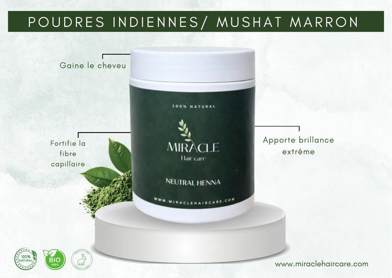 Poudres indiennes/mushat marron
