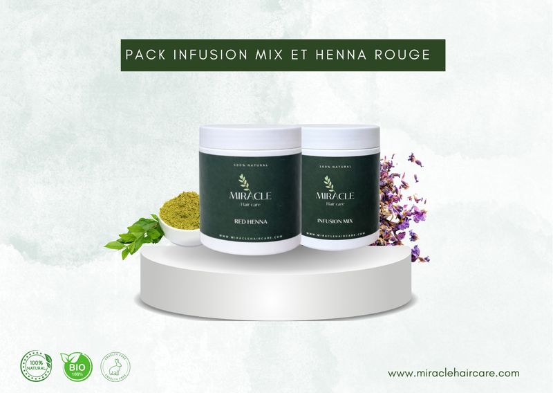 Pack Infusion et Henna Rouge